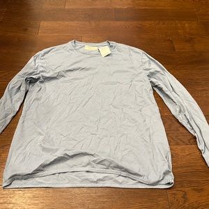 M. Singer. Men’s, long sleeved blue shirt. NWT.